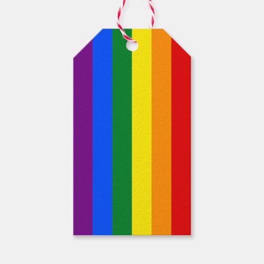 LGBT Pride Rainbow Cadeaulabel