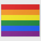 LGBT Pride Rainbow Cadeaupapier (Vlak)