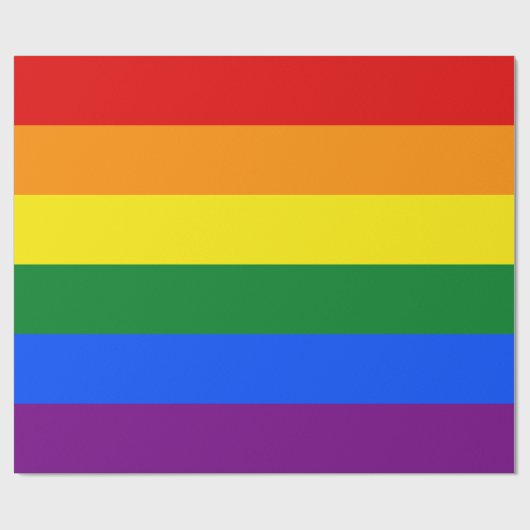 LGBT Pride Rainbow Cadeaupapier (Vlak)