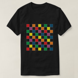 LGBT Pride Rainbow Checker T-shirt