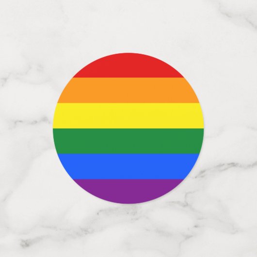 LGBT Pride Rainbow Confetti (Kleine voorkant)