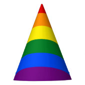 LGBT Pride Rainbow Feesthoedjes (Voorkant)