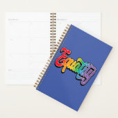 LGBT Pride Rainbow Flag Equality Planner (Display)