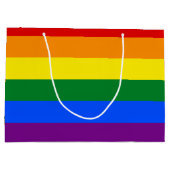 LGBT Pride Rainbow Groot Cadeauzakje (Achterkant)