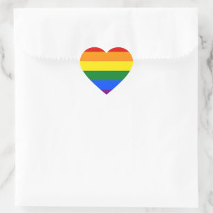 LGBT Pride Rainbow Hart Sticker