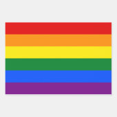 LGBT Pride Rainbow Inpakpapier Vel (Voorkant 3)