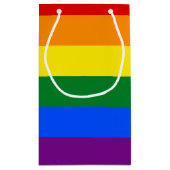 LGBT Pride Rainbow Klein Cadeauzakje (Achterkant)