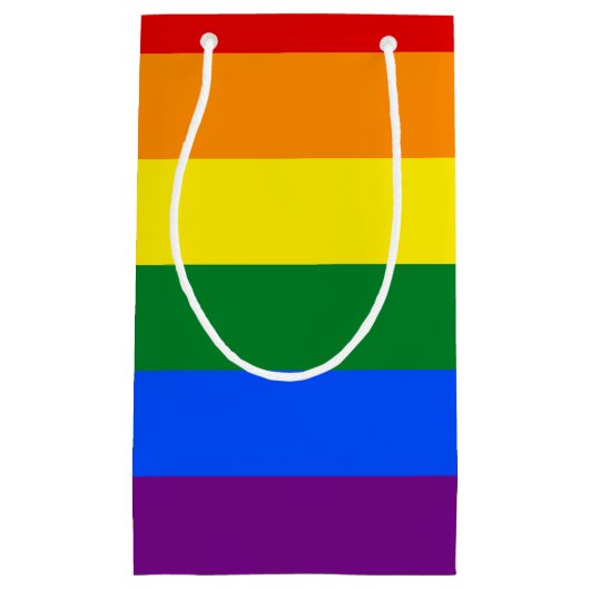 LGBT Pride Rainbow Klein Cadeauzakje (Voorkant)