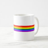 LGBT Pride Rainbow Koffiemok (Voorkant rechts)