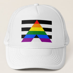 LGBT Pride Rainbow Proud Ally Trucker Pet