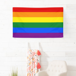 LGBT Pride Rainbow Spandoek