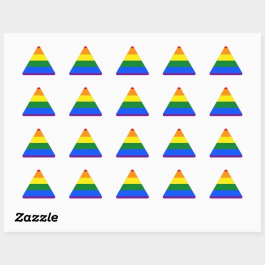 LGBT Pride Rainbow Sticker (Vel)