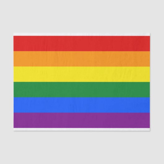 LGBT Pride Rainbow Tissuepapier (Voorkant)