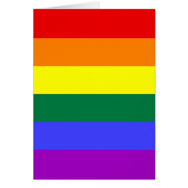 LGBT Pride Rainbow-vlag (Voorkant)