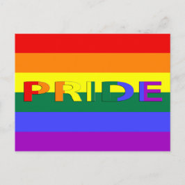 LGBT Pride Rainbow-vlag Briefkaart