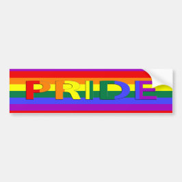 LGBT Pride Rainbow-vlag Bumpersticker