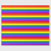 LGBT Pride Rainbow-vlag Cadeaupapier (Vlak)