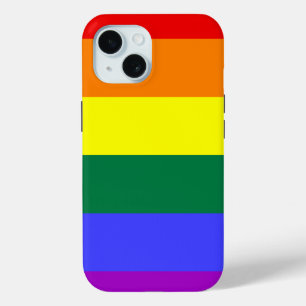 LGBT Pride Rainbow-vlag iPhone 15 Case