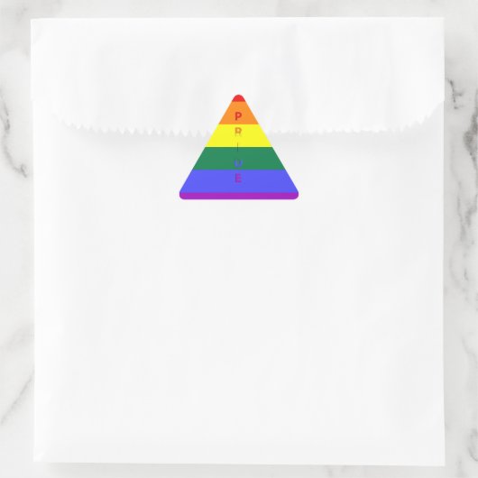 LGBT Pride Rainbow-vlag Sticker (Tas)
