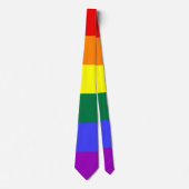 LGBT Pride Rainbow-vlag Stropdas (Voorkant)