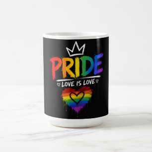 LGBT Pride Regenboog Ontwerp Koffiemok