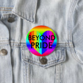 LGBT 'Pride" Regenboogkleuren Knop Ronde Button 7,6 Cm (In situ)
