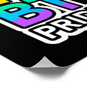 LGBT+PRIDE. Regenboogliefde Poster (Hoek)