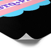 LGBT+Pride. Regenboogliefde. Poster (Hoek)