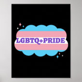 LGBT+Pride. Regenboogliefde. Poster (Voorkant)