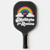 LGBT-pride regenboogmoeders voor koninginnen lesbi Pickleball Paddle (Voorkant)