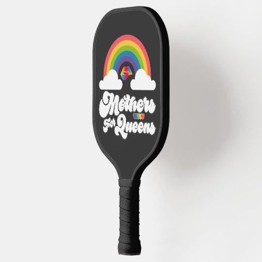 LGBT-pride regenboogmoeders voor koninginnen lesbi Pickleball Paddle (Links)