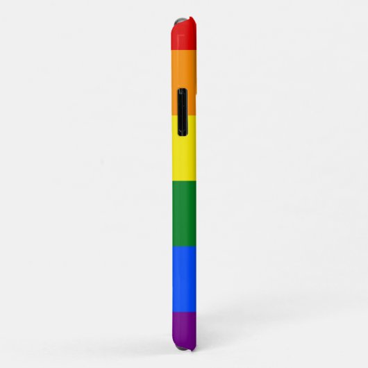 LGBT Pride regenboogstripes Case-Mate iPhone Case (Achterkant/rechts)