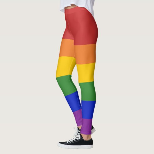 LGBT Pride regenboogstripes Leggings (Links)