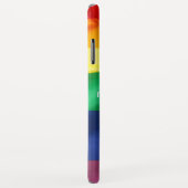 LGBT Pride Regenboogvlag Gepersonaliseerde Naam Case-Mate iPhone Case (Achterkant/rechts)