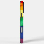LGBT Pride Regenboordevlag Gepersonaliseerde naam Case-Mate iPhone Case (Achterkant / Rechts)