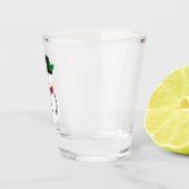LGBT+ Pride Sneeuwman Shotglas Shot Glas (Rechts)