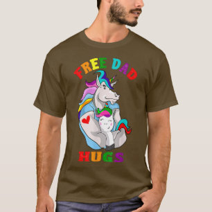 LGBT-pride sociale beweging t-shirt vrije vader kn