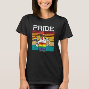 Lgbt Pride Sociale Beweging Vrouwen Mannen Kip T-shirt