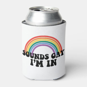 LGBT Pride Sounds Gay Ik Ben In Regenboog Blikjeskoeler