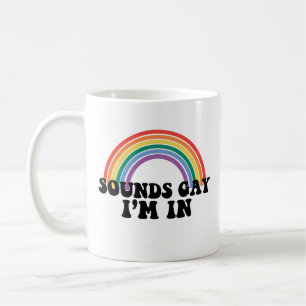 LGBT Pride Sounds Gay Ik Ben In Regenboog Koffiemok
