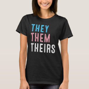 LGBT Pride spreekt hen uit als transgender T-shirt