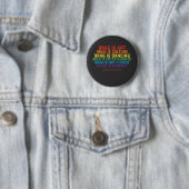 LGBT Pride Steun Drag Is Kunst Geen Misdaad Ronde Button 5,7 Cm (In situ)