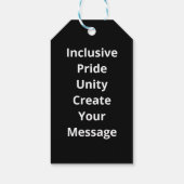 LGBT Pride Steun Leven Wordt Beter Samen Inclusief Cadeaulabel (Achterkant)