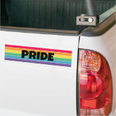 LGBT Pride Sticker | Regenboogstrips (Op Truck)