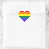 LGBT Pride Stickers (hart) (Tas)