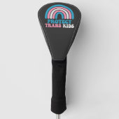 LGBT Pride Support beschermt trans-Kinder Golfheadcover (Voorkant)