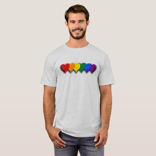 LGBT pride T-shirt (Voorkant volledig)