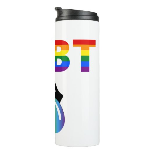 LGBT Pride Thermosbeker (Geroteerd rechts)