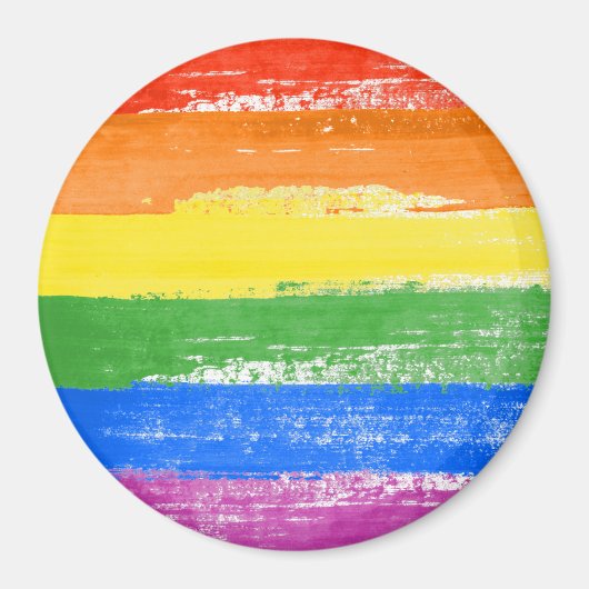 LGBT Pride Verf Magneet (Voorkant)