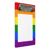 LGBT-pride vlag Mini Klembord (Schuin)